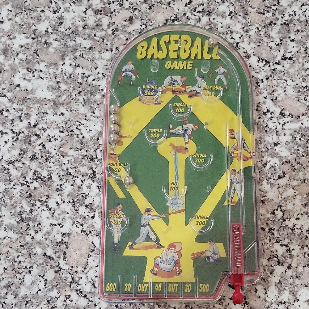 Vintage Baseball Schylling Pinball Game 2006 #17222W
